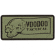 Voodoo Tactical Rubber Patch, Logo, OD Green, 07-0981004000