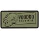 Voodoo Tactical Rubber Patch, Logo, OD Green, 07-0981004000
