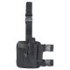 Voodoo Tactical Tactical Drop Leg Holster, Universal, Right Hand, Black, 20-0052001001