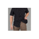 Vortex Callsign Short Sleeve Button Up - Mens, Black, Medium, 121-36-BLKM
