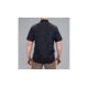 Vortex Callsign Short Sleeve Button Up - Mens, Black, Medium, 121-36-BLKM
