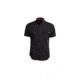 Vortex Callsign Short Sleeve Button Up - Mens, Black, Medium, 121-36-BLKM