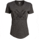 Vortex Camo Logo Short Sleeve T-Shirt - Womens, Charcoal Heather, XS, 121-48-CHHXS