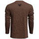 Vortex Core Logo LS T-Shirt - Mens, Brown Heather, S, 221-02-BRHS
