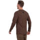 Vortex Core Logo LS T-Shirt - Mens, Brown Heather, S, 221-02-BRHS