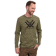 Vortex Core Logo LS T-Shirt - Mens, Military Heather, S, 221-02-MIHS