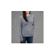 Vortex Fall Hooded Pullover - Womens, Monument, Small, 220-28-MONS