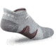 Vortex Pursuit Trail No-Show Active Sock - Womens, Grey Heather/Maroon, S, 122-37-GHMS