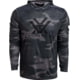 Vortex Sun Slayer LS Hoodie - Men's, 4XL, Black Camo, 121-20-BCA4X