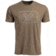Vortex Trigger Press SS T-Shirt - Mens, 3XL, Coyote Heather, 122-01-CHE3X