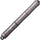We Knife Co Ltd Syrinx Pen, 3.5in Overall, 0.56Oz, Satin Titanium Construction, SS Ring, Screw On/Off Cap, Black Ink, Includes Two Refills, TP-04B