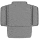 WeatherTech Child Car Seat Protector with Seat, Grey, 81CSBP01GY