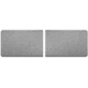 WeatherTech Comfort Mat Connect, Bordered, 2 Pieces, 24x36in, Grey, 8ACONA2HCG
