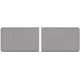 WeatherTech Comfort Mat Connect, Carbon Fiber, 2 Pieces, 24x36in, Grey, 8ACONA2CBG