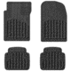 WeatherTech Front and Rear Trim-to-Fit HD Mat Set, Black, 11AVMSBHD