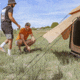 White Duck Altimus Bell Tent, Fire Water Repellent, 14ft, WD-RBT-20