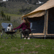 White Duck Altimus Bell Tent, Fire Water Repellent, 14ft, WD-RBT-20