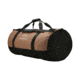 White Duck Filios Canvas Duffel Bag, Brown/Black, 24in x 16in, FBA-FDBBB-2416