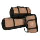 White Duck Filios Canvas Duffel Bag, Brown/Black, 24in x 16in, FBA-FDBBB-2416