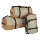 White Duck Filios Canvas Duffel Bag, Brown/Olive, 24in x 16in, FBA-FDBOBR1-2416