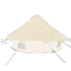 White Duck Flysheet Bell Tent, Regatta, White, 3M, RFS-3MW