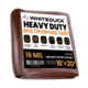 White Duck Super Heavy Duty Poly Tarp, Brown, 16x20ft, PT-16x20