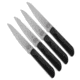 White River White River Knives Liong Mah Four Steak Knife Set Black G10, Black, Magnacut, adult, BHQ-240389