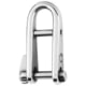 Wichard Marine HR Key Pin Shackle With Bar - 5mm Pin Diameter, 91432