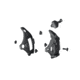 Wilcox Hybrid One/Three Hole Shroud with Lanyard, Black, 56100G39-B