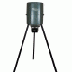Wildgame Innovations Quick Set Pro 270lb 40 Gal Poly Barrel Feeder w/Digital Timer, OD Green, W270PRO