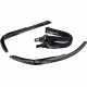 Wiley X Saber Advanced Replacement Parts - Matte Black Frame Only w/accessories, No Lens, 306F