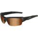 Wiley X WX Valor CHVAL RX Single Vision Sunglasses - Gloss Black Frame CHVAL02RX