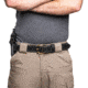 Wilson Combat Optic Ready Cowhide Leather Outside the Waistband Holster, Full-Size 1911, Right, Black, OR1BLSR15