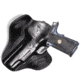 Wilson Combat Optic Ready Cowhide Outside the Waistband Holster w/Rail, Full Size 1911, Right, Black, OR1BLSR15R