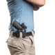 Wilson Combat Undercover Professional Cowhide Leather Inside the Waistband Holster, Full-Size 1911, Right, Black, UP1BLR15