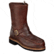 Mens Flyway 6006 8in Moc Black Wedge Red Oak Leather, Brown, 14/W
