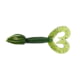 Yamamoto Baits Double Tail Hula Grub, 5in, 10pk, Fading Watermelon/Black Flake, 97-10-194J