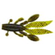 Yamamoto Baits Flappin' Hog Creature Bait, 3.75in, 7pk, Green Pumpkin with Purple &amp; Small Copper, FH-07-330