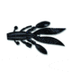 Yamamoto Baits Flappin Hog Creature Bait, 4.5in, 5pk, Black with Large Blue, FHL-05-021