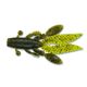 Yamamoto Baits Flappin Hog Creature Bait, 4.5in, 5pk, Green Pumpkin with Large Black, FHL-05-297