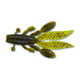 Yamamoto Baits Flappin' Hog Creature Bait, 4.5in, 5pk, Green Pumpkin with Purple &amp; Small Copper, FHL-05-330