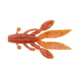 Yamamoto Baits Flappinft Hog Creature Bait, 7, 3.75in, Fire Craw, YAM-FH-07-9003