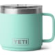 Yeti Rambler 14 oz Stackable Mug w/Durasip Ceramic Lining, Seafoam, 21071507364