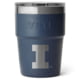 Yeti Rambler 16 oz Stackable Cup - NCAA Illinois, Navy, 28100006619