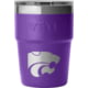 Yeti Rambler 16 oz Stackable Cup - NCAA Kansas State, Team Purple, 28100006635