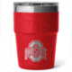 Yeti Rambler 16 oz Stackable Cup - NCAA Ohio State, Rescue Red, 28100006659