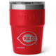 Yeti Rambler 16 oz Stackable Cup - NCAA Cincinnati, Rescue Red, 28100006623