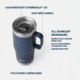Yeti Rambler 20 oz Travel Mug, Rescue Red, 21071503878