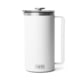Yeti Rambler 64 oz French Press w/Twist-To-Lock French Press Lid, White, 21071501853