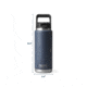 Yeti Rambler Bottle Chug, Rescue Red, 46 oz, 21071504118